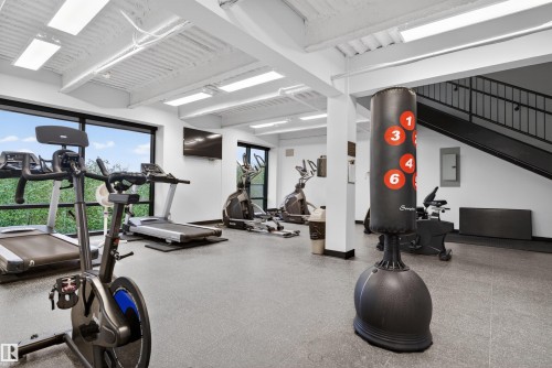 #514 200 Bellerose Dr, St. Albert, AB - Indoor Photo Showing Gym Room