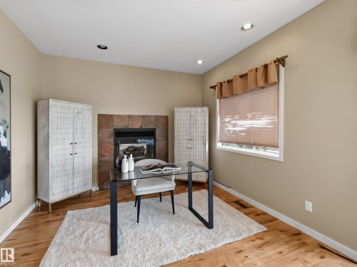 48208 Range Road, Rural Beaver County, AB - Indoor With Fireplace