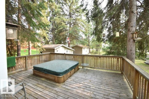 280A Lyn Lane (Amisk Lake), Rural Athabasca County, AB - Outdoor With Deck Patio Veranda With Exterior