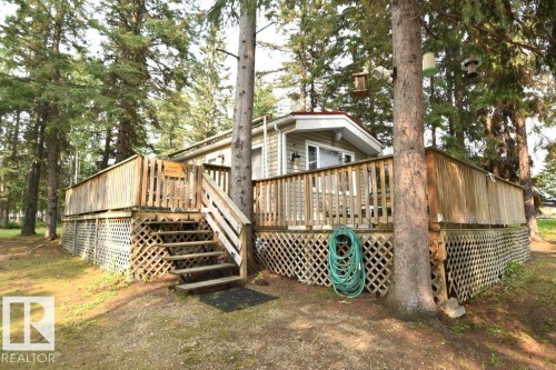 280A Lyn Lane (Amisk Lake), Rural Athabasca County, AB - Outdoor With Deck Patio Veranda