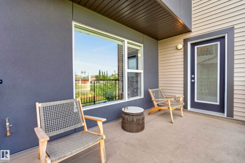 #10 1075 Rosenthal Bv Nw, Edmonton, AB - Outdoor With Deck Patio Veranda With Exterior