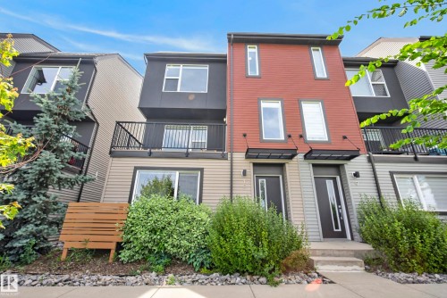 #10 1075 Rosenthal Bv Nw, Edmonton, AB - Outdoor With Balcony