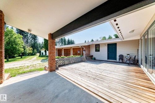 #24 25507 Twp Road 512 A, Rural Parkland County, AB - Outdoor With Deck Patio Veranda With Exterior