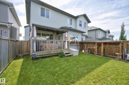 58 Woodbridge Link, Fort Saskatchewan, AB - Outdoor With Deck Patio Veranda With Exterior