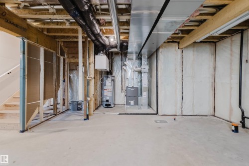 3327 Chernowski Way Sw, Edmonton, AB - Indoor Photo Showing Basement
