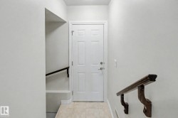 White interior door with panel detailing - 