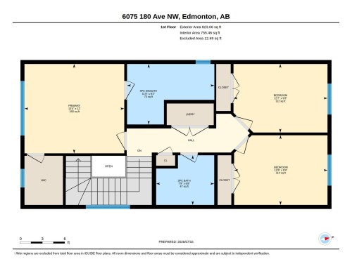 Floor plan - 6075 180 Avenue Nw, Edmonton, AB - Other