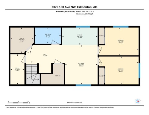 Floor plan - 6075 180 Avenue Nw, Edmonton, AB - Other