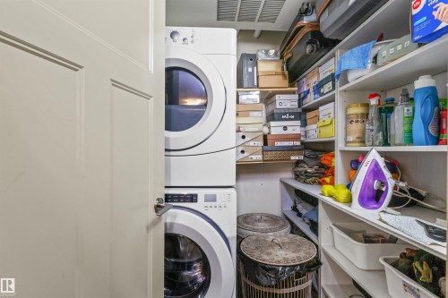 #301 16235 51 St Nw, Edmonton, AB - Indoor Photo Showing Laundry Room