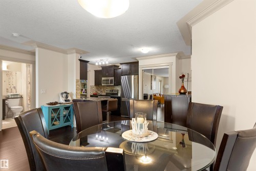 #301 16235 51 St Nw, Edmonton, AB - Indoor Photo Showing Dining Room