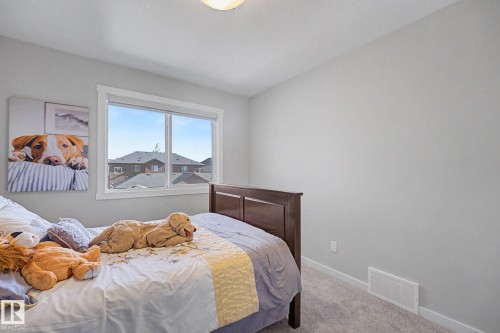 Window with white trim - 2314 Wonnacott Crescent Sw, Edmonton, AB - Indoor Photo Showing Bedroom