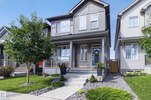 6 Daniel Street, Fort Saskatchewan, AB - Outdoor With Deck Patio Veranda With Facade