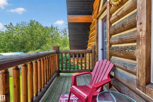 107 Idlehours Drive, Rural Barrhead County, AB - Outdoor With Deck Patio Veranda With Exterior
