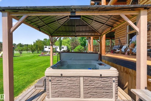 107 Idlehours Drive, Rural Barrhead County, AB - Outdoor With Deck Patio Veranda With Exterior