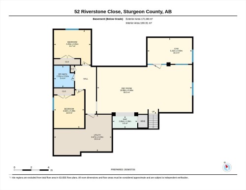 Floor plan - #52 Riverstone Close, Rural Sturgeon County, AB - Other