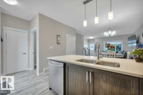 729 Berg Loop, Leduc, AB - Indoor Photo Showing Kitchen With Double Sink