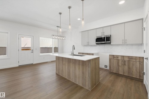 19051 20 Avenue Nw, Edmonton, AB - Indoor Photo Showing Kitchen