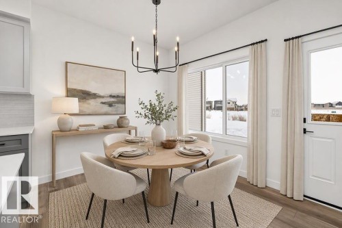 18931 28 Avenue Nw, Edmonton, AB - Indoor Photo Showing Dining Room