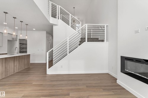 18927 28 Avenue Nw, Edmonton, AB - Indoor With Fireplace