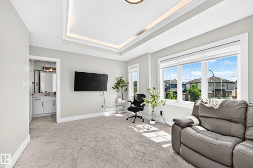 38 Avonlea Way, Spruce Grove, AB - Indoor With Fireplace
