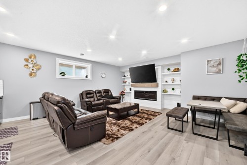 38 Avonlea Way, Spruce Grove, AB - Indoor With Fireplace