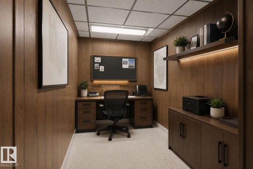 18132 78 Avenue Nw, Edmonton, AB - Indoor Photo Showing Office