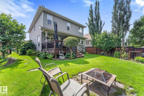 8 Danfield Place, Spruce Grove, AB - Outdoor With Deck Patio Veranda