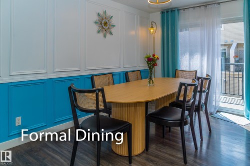 #13 7289 South Terwillegar Dr Nw, Edmonton, AB - Indoor Photo Showing Dining Room