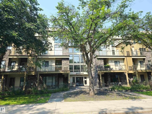 #21 11518 76 Av Nw, Edmonton, AB - Outdoor With Balcony With Facade