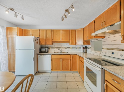 5749 189 Street Nw, Edmonton, AB - Indoor Photo Showing Kitchen With Double Sink