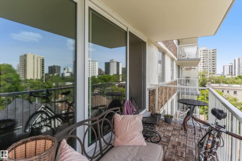 #706 9930 113 St Nw, Edmonton, AB - Outdoor With Balcony With Exterior