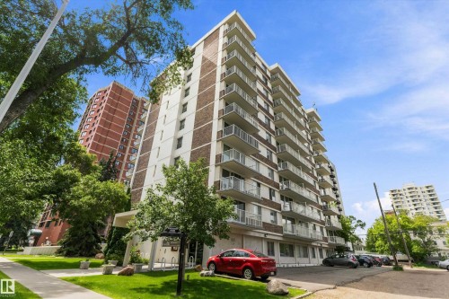 #706 9930 113 St Nw, Edmonton, AB - Outdoor With Balcony With Facade