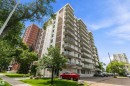 #706 9930 113 St Nw, Edmonton, AB  - Outdoor With Balcony With Facade 