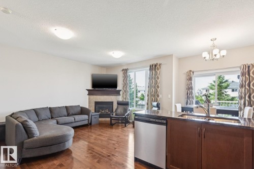 #12 18230 104A St Nw, Edmonton, AB - Indoor With Fireplace