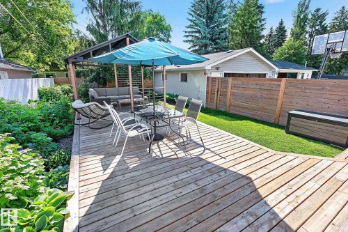7707 156 Street Nw, Edmonton, AB - Outdoor With Deck Patio Veranda