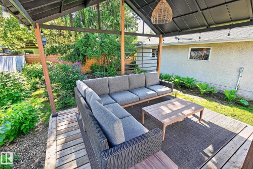 7707 156 Street Nw, Edmonton, AB - Outdoor With Deck Patio Veranda With Exterior