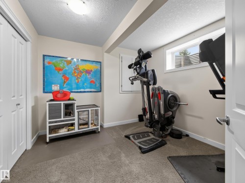 5718 42 Street, Beaumont, AB - Indoor Photo Showing Gym Room