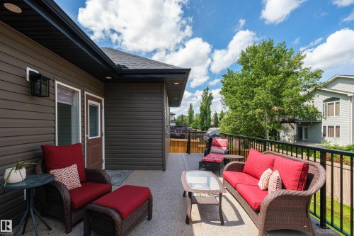 18 Lakevista Point(E), Beaumont, AB - Outdoor With Deck Patio Veranda With Exterior