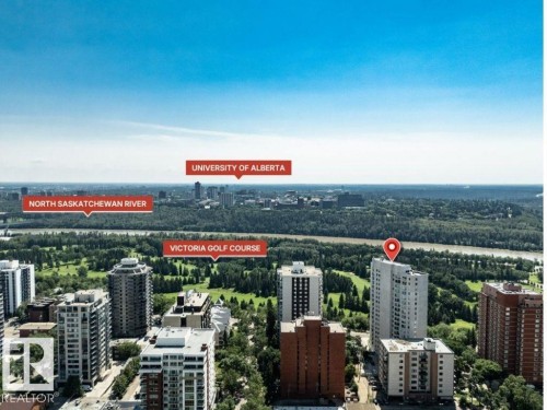 #601 11826 100 Av Nw, Edmonton, AB - Outdoor With View