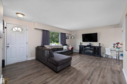 14220 58 Street Nw, Edmonton, AB - Indoor Photo Showing Living Room