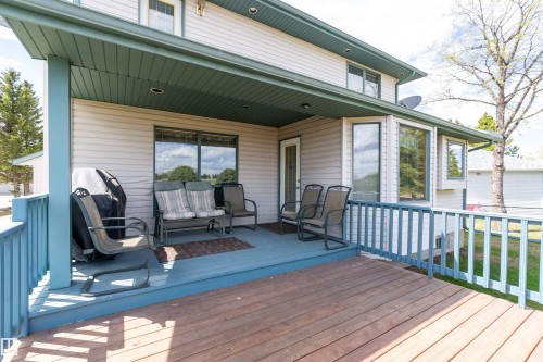 115 Aspen Ridge Crescent, Wetaskiwin, AB - Outdoor With Deck Patio Veranda With Exterior