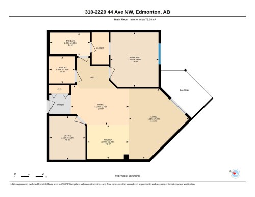 Floor plan - #310 2229 44 Av Nw, Edmonton, AB - Other