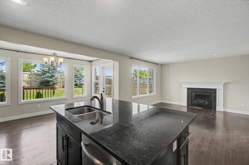 15868 10 Avenue Sw, Edmonton, AB - Indoor With Fireplace