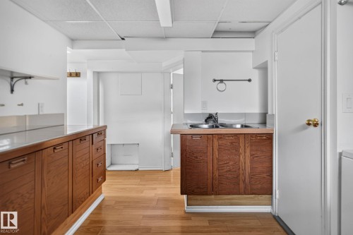 10508 67 Avenue Nw, Edmonton, AB - Indoor Photo Showing Kitchen With Double Sink