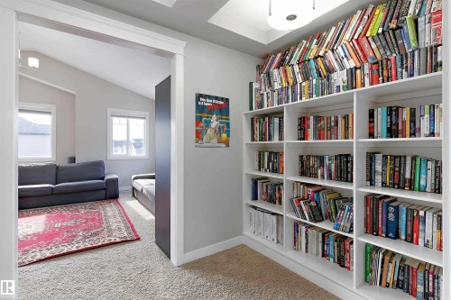 Built-in shelving. - 1312 26 Avenue Nw, Edmonton, AB - Indoor