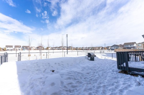 Chain-link fence enclosing the property - 1312 26 Avenue Nw, Edmonton, AB - Outdoor