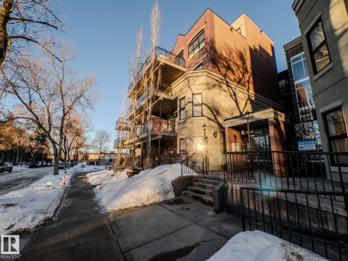 #310 10808 71 Av Nw, Edmonton, AB - Outdoor With Facade
