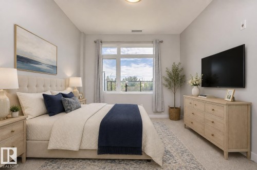 #229 5151 Windermere Bv Sw, Edmonton, AB - Indoor Photo Showing Bedroom