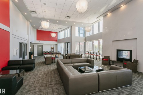 #229 5151 Windermere Bv Sw, Edmonton, AB - Indoor With Fireplace