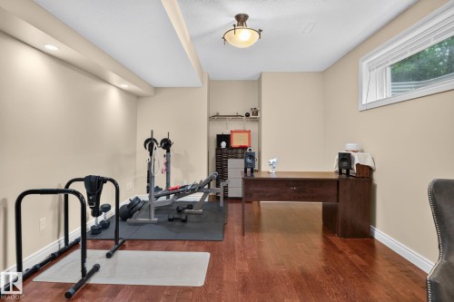 2489 Martell Crescent Nw, Edmonton, AB - Indoor Photo Showing Gym Room